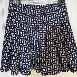 Tulle Blue Dot Skirt M
